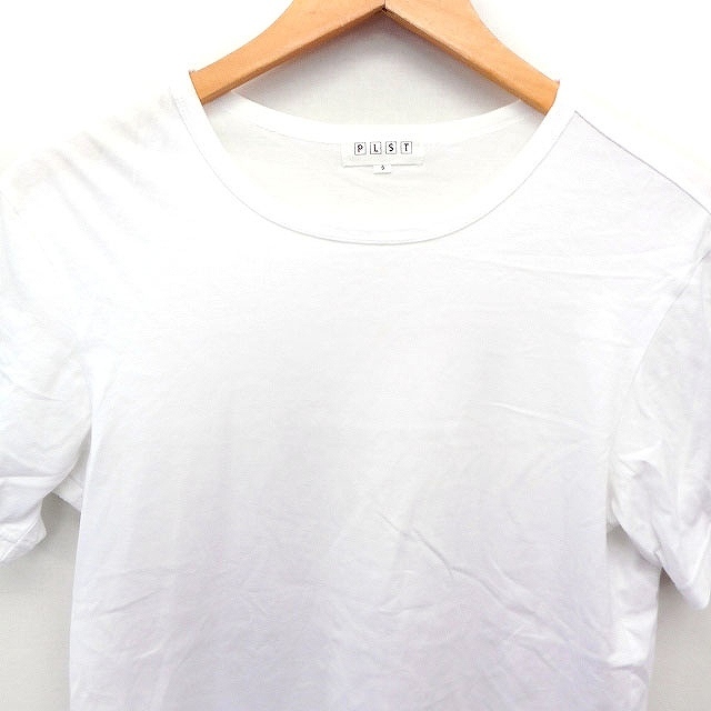 PLST(プラステ)のプラステ PLST ショートスリーブ Tシャツ カットソー 丸首 無地 コットン メンズのトップス(Tシャツ/カットソー(半袖/袖なし))の商品写真