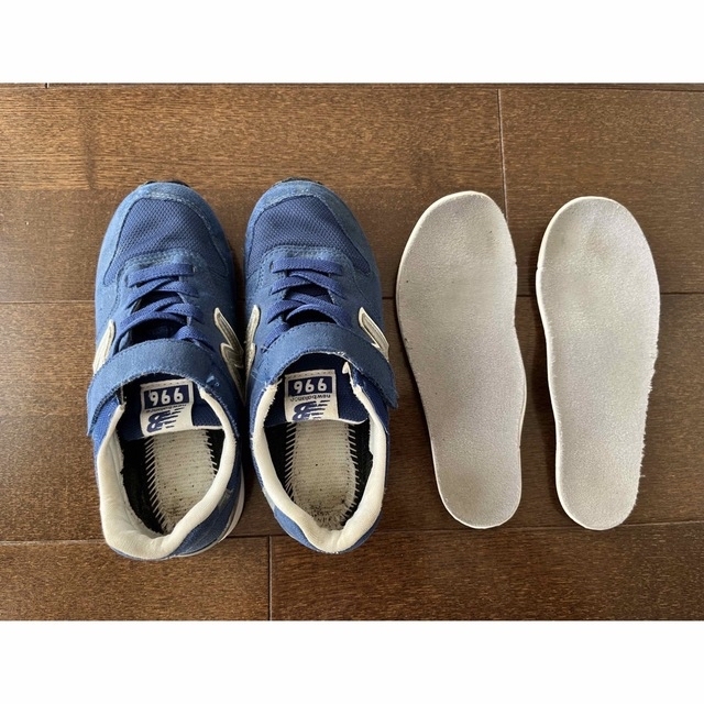 New Balance(ニューバランス)の【Rei様専用】NB996 &mont-bellシューズ　20cm キッズ/ベビー/マタニティのキッズ靴/シューズ(15cm~)(スニーカー)の商品写真
