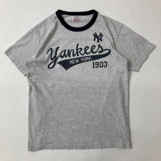 ユニクロ(UNIQLO)のオールド ユニクロ MLB ヤンキース Tシャツ リンガー(Tシャツ/カットソー(半袖/袖なし))