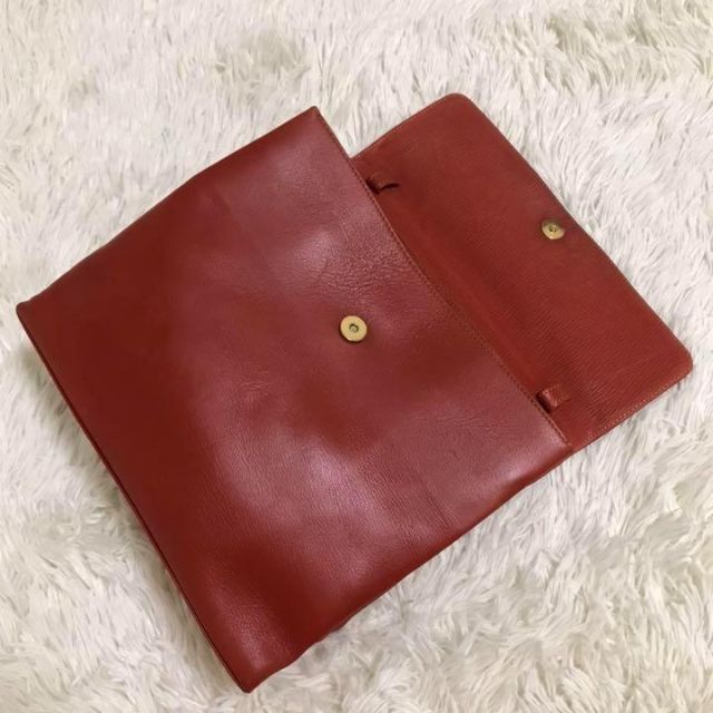 【極美品】LOEWE ベラスケス 2way ショルダーバッグ 赤 ツイスト金具