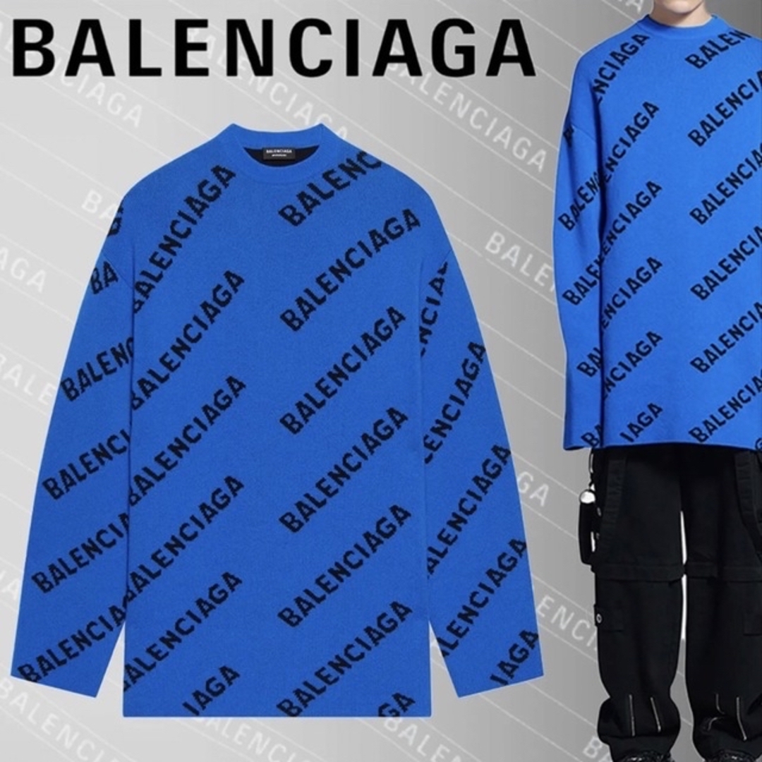 ◆BALENCIAGA◆ウールニット プルオーバー