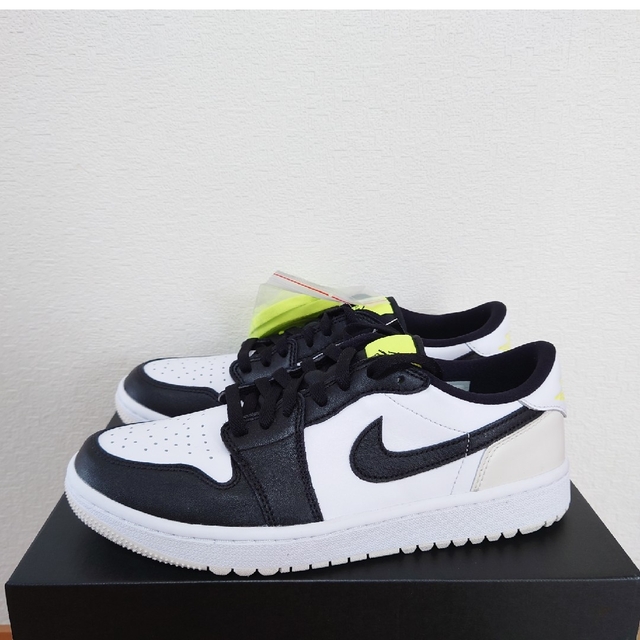 [新品] AIR JORDAN 1 LOW GOLF PHANTOM-VOLT