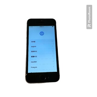 Apple - ★ iPhone SE （スペースグレー）/ 16GB（美品）【送料無料】★