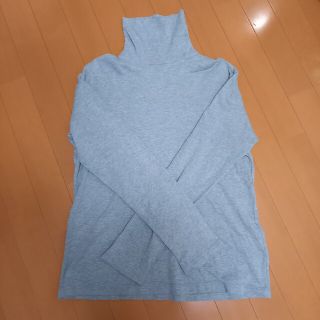 ユニクロ(UNIQLO)のユニクロ　ソフトタッチコットン　長袖首あり(Tシャツ/カットソー(七分/長袖))