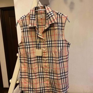 バーバリー(BURBERRY)のBURBERRY バーバリー ノースリーブ シャツ (Tシャツ(半袖/袖なし))