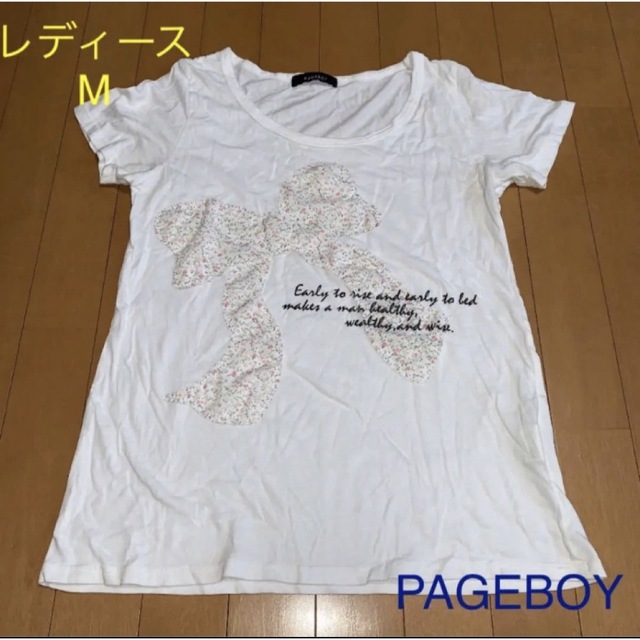 PAGEBOY(ページボーイ)のページボーイ　レディース　Tシャツ レディースのトップス(Tシャツ(半袖/袖なし))の商品写真