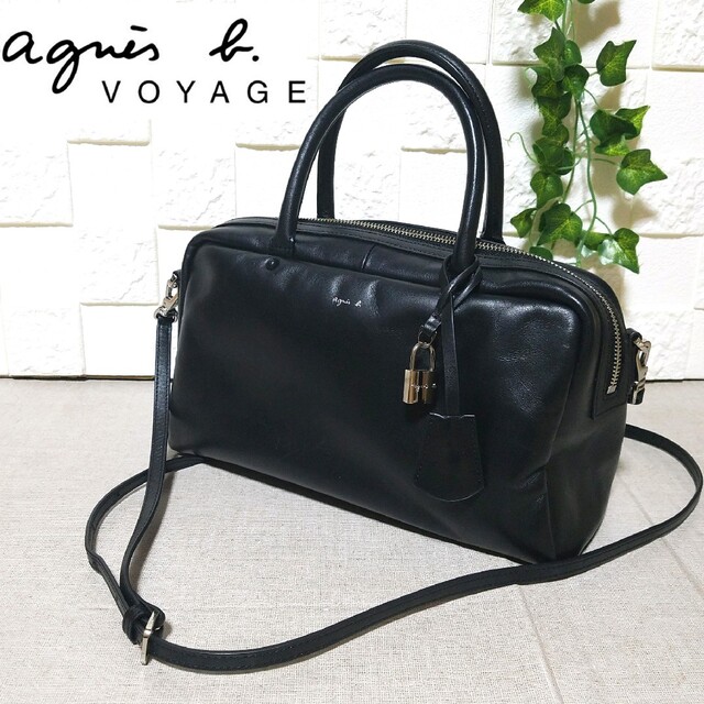 Agnesb VOYAGE アニエスベーボヤージュ ビジネスバッグ 旅行 南京錠