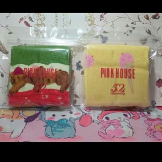 ピンクハウス(PINK HOUSE)のPINKHOUSE 50thAnniversary プリントタオルハンカチセット(ハンカチ)