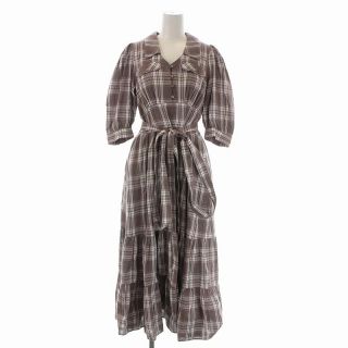 アザー(other)のハーリップトゥ Bergamo Plaid Tiered Long Dress(ロングワンピース/マキシワンピース)