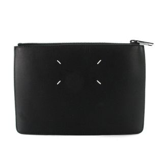 シルバー金具 【美品】Maison Margiela ポーチ セカンドバッグ レザー