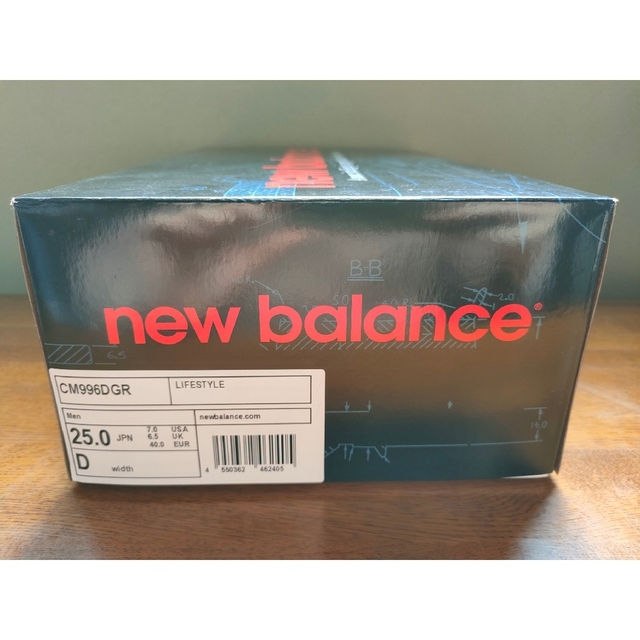 New Balance(ニューバランス)の①【新品未使用／公式ストア限定】ニューバランス CM996 DGR 25cm レディースの靴/シューズ(スニーカー)の商品写真