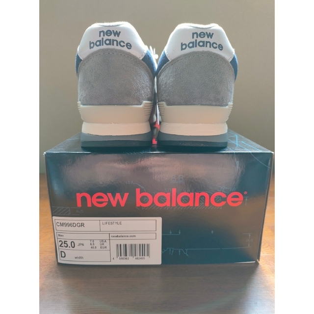 New Balance(ニューバランス)の①【新品未使用／公式ストア限定】ニューバランス CM996 DGR 25cm レディースの靴/シューズ(スニーカー)の商品写真