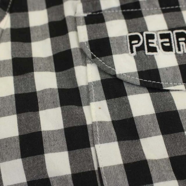 PEARLY GATES(パーリーゲイツ)のパーリーゲイツ ショートパンツ ギンガムチェック  ロールアップ 1 黒 白 レディースのパンツ(ショートパンツ)の商品写真