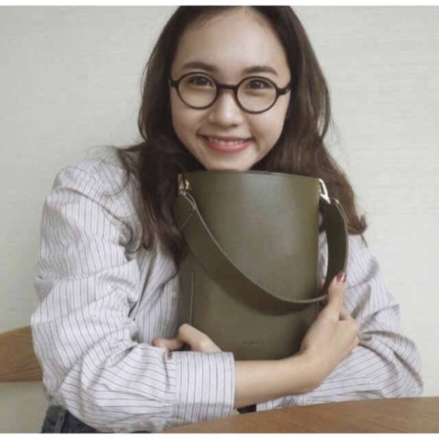 プチバケットバッグrandeboo petit bucket bag olive - ショルダーバッグ