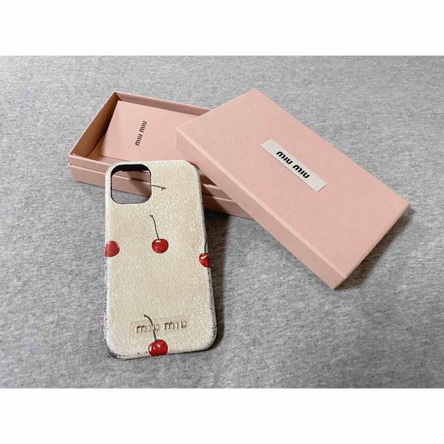 miumiu iPhoneケース【iPhone12mini】 | フリマアプリ ラクマ