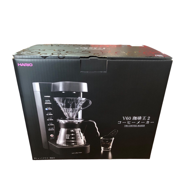 ハリオ V60 コーヒーメーカー 珈琲王2 EVCM2-5TBペーパーフィルターサーバー素材