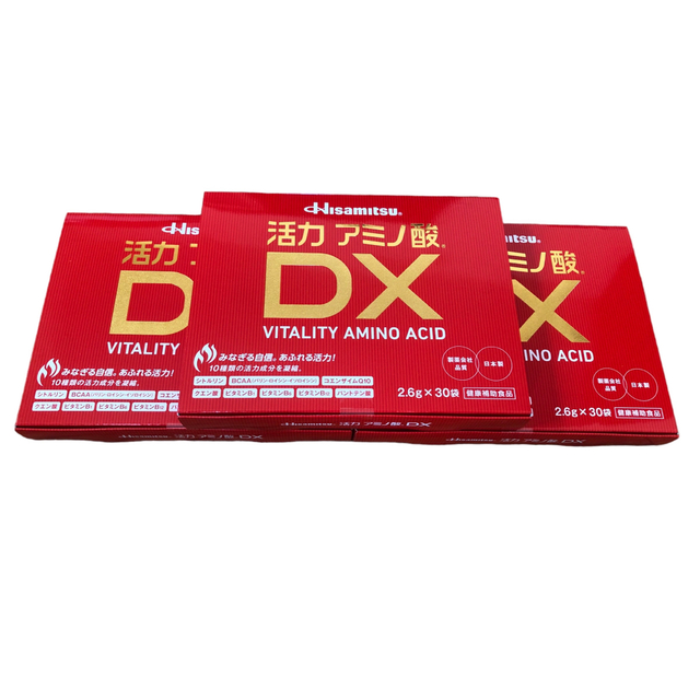 Hisamitsu 活力アミノ酸DX 30袋  3 箱セット