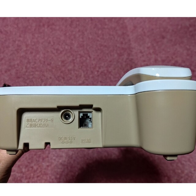 Panasonic(パナソニック)のPanasonic　VE-GZ20-W 電話機(親機のみ) スマホ/家電/カメラの生活家電(その他)の商品写真