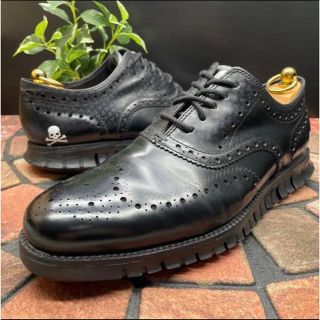 コールハーン(Cole Haan)の美品！コールハーン×マスターマインド【27.0】ゼログランド スカル ブラック(ドレス/ビジネス)