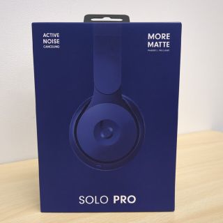 ビーツ(Beats)のBeats Solo Pro ダークブルー(ヘッドフォン/イヤフォン)