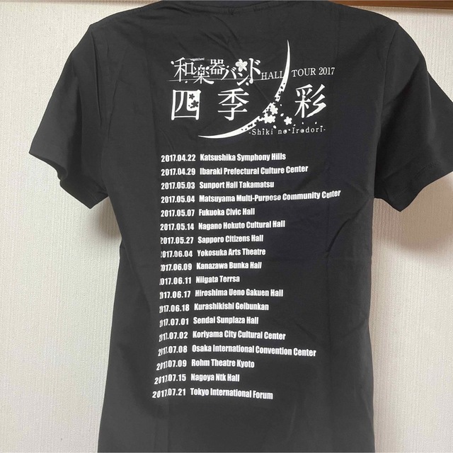 和楽器バンド　HALL TOUR 2017四季ノ彩　Tシャツ エンタメ/ホビーのタレントグッズ(ミュージシャン)の商品写真