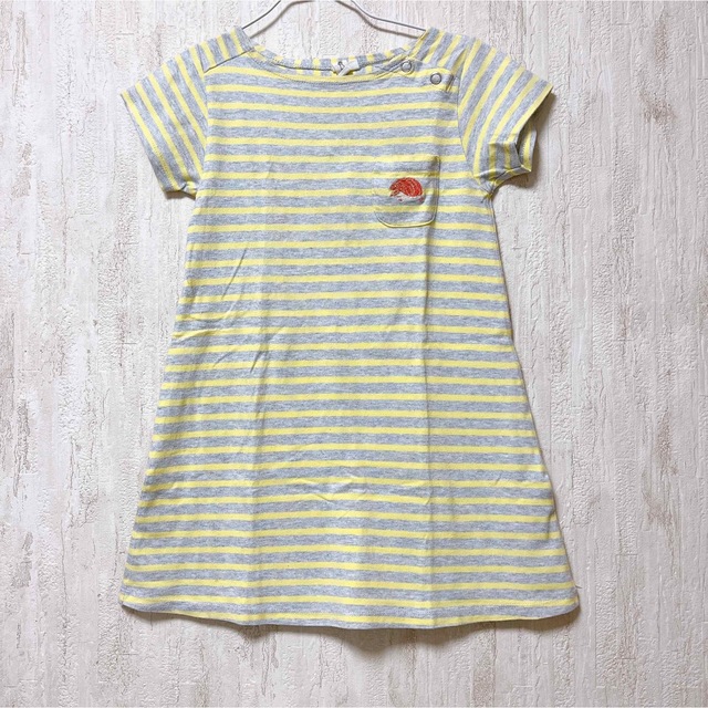 LAGOM(ラーゴム)のLAGOM▷▷ハリネズミワンピース キッズ/ベビー/マタニティのキッズ服女の子用(90cm~)(ワンピース)の商品写真