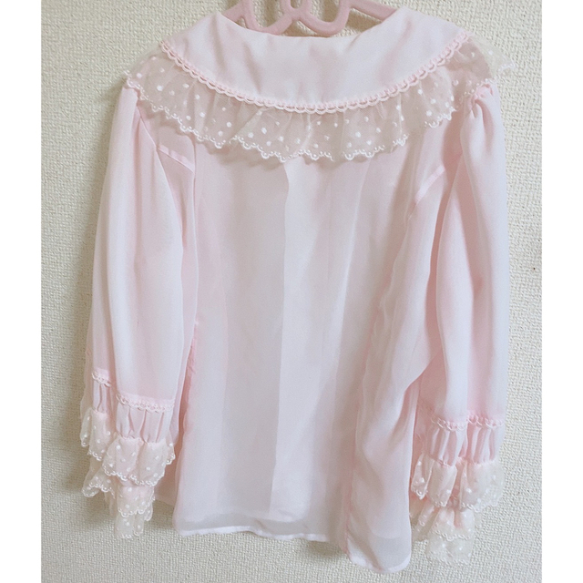 Angelic Pretty(アンジェリックプリティー)のangelicpretty Lacy Heart ブラウス レディースのトップス(シャツ/ブラウス(長袖/七分))の商品写真