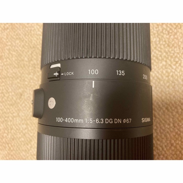 SIGMA(シグマ)のSIGMA シグマ100-400mm F5-6.3 DG DN OS ソニーE スマホ/家電/カメラのカメラ(レンズ(ズーム))の商品写真