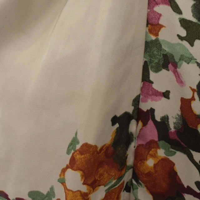 LAURA ASHLEY(ローラアシュレイ)のローラアシュレイ ワンピース タイト ひざ丈 ノースリーブ 花柄 6 M グレー レディースのワンピース(ひざ丈ワンピース)の商品写真