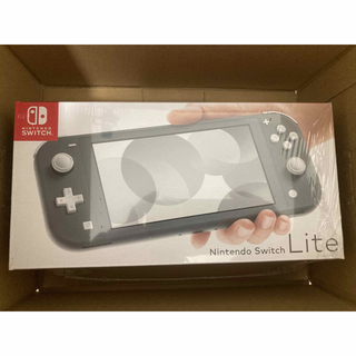ニンテンドースイッチ(Nintendo Switch)の【新品】Nintendo Switch Lite グレー スイッチライト 本体(携帯用ゲーム機本体)