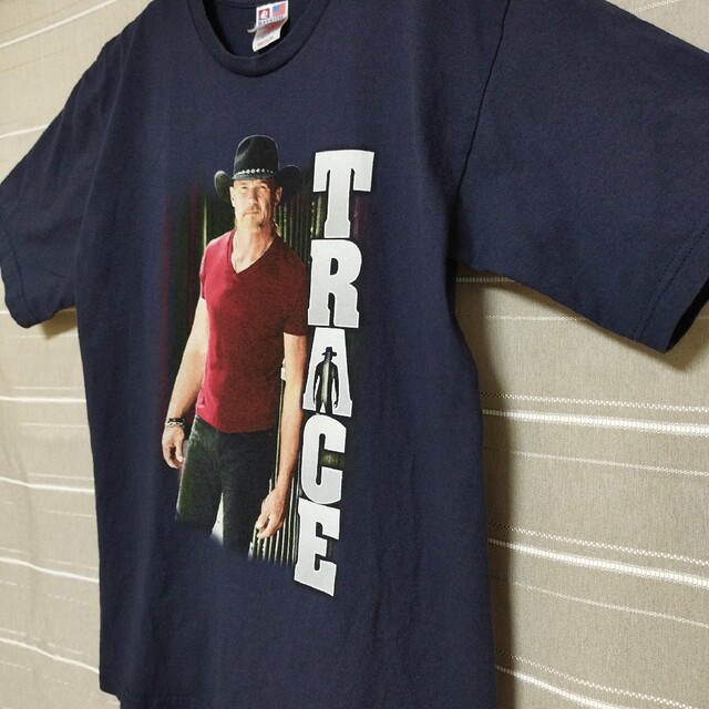 MUSIC TEE(ミュージックティー)のトレースアドキンス バンドTシャツ tシャツ バンt ツアー限定 US古着 M メンズのトップス(Tシャツ/カットソー(半袖/袖なし))の商品写真