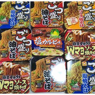 食品詰め合わせ　カップ麺　油そば　焼きそば(インスタント食品)