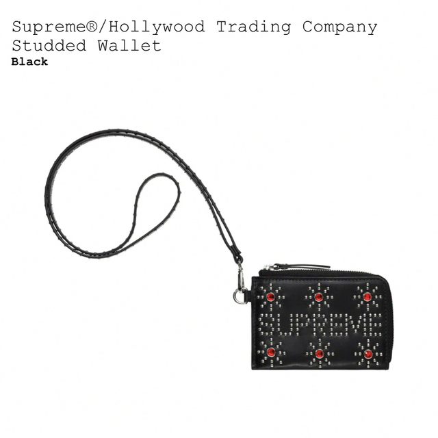 HTC(ハリウッドトレーディングカンパニー)のHollywood Trading Company Studded Wallet メンズのファッション小物(折り財布)の商品写真