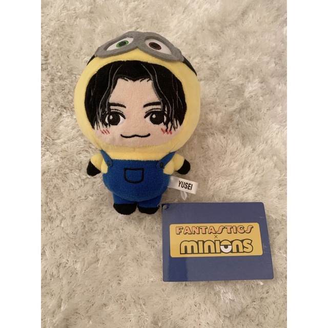 FANTASTICS×MINIONミニオン ミニぬいぐるみ 八木勇征 エンタメ/ホビーのおもちゃ/ぬいぐるみ(ぬいぐるみ)の商品写真