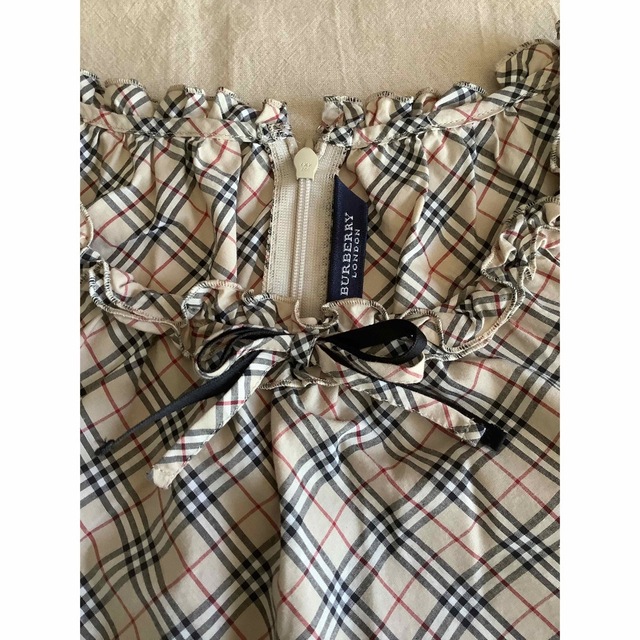 BURBERRY(バーバリー)のバーバリー ロンドン ノバチェック ブラウス 160A キッズ/ベビー/マタニティのキッズ服女の子用(90cm~)(ブラウス)の商品写真