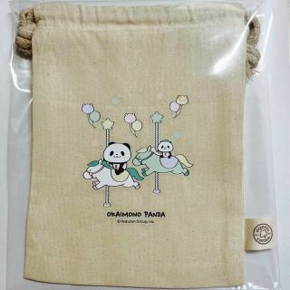 トウホクラクテンゴールデンイーグルス(東北楽天ゴールデンイーグルス)の非売品　楽天パンダ巾着(ノベルティグッズ)