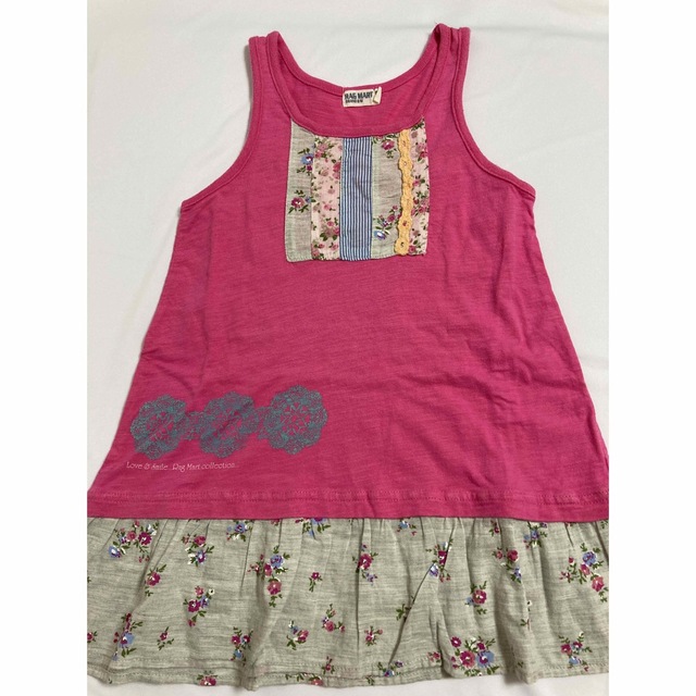 RAG MART(ラグマート)のラグマート　チュニック　100㎝ キッズ/ベビー/マタニティのキッズ服女の子用(90cm~)(Tシャツ/カットソー)の商品写真