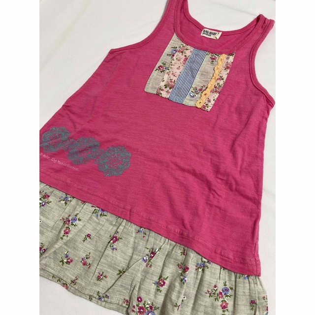 RAG MART(ラグマート)のラグマート　チュニック　100㎝ キッズ/ベビー/マタニティのキッズ服女の子用(90cm~)(Tシャツ/カットソー)の商品写真