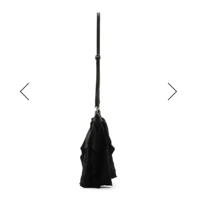 Yohji Yamamoto(ヨウジヤマモト)の定価74,800円　Drape Shoulder ヨウジヤマモトショルダーバッグ レディースのバッグ(ショルダーバッグ)の商品写真