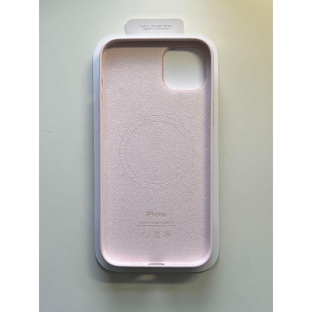 【新品】純正 iPhone 14 Plus シリコンケース・チョークピンク② 3