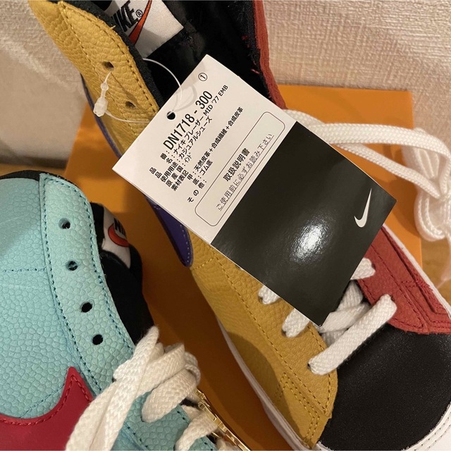 NIKE(ナイキ)のNIKE Blazer Mid ナイキ ブレーザー ミッド NBA75周年記念 メンズの靴/シューズ(スニーカー)の商品写真