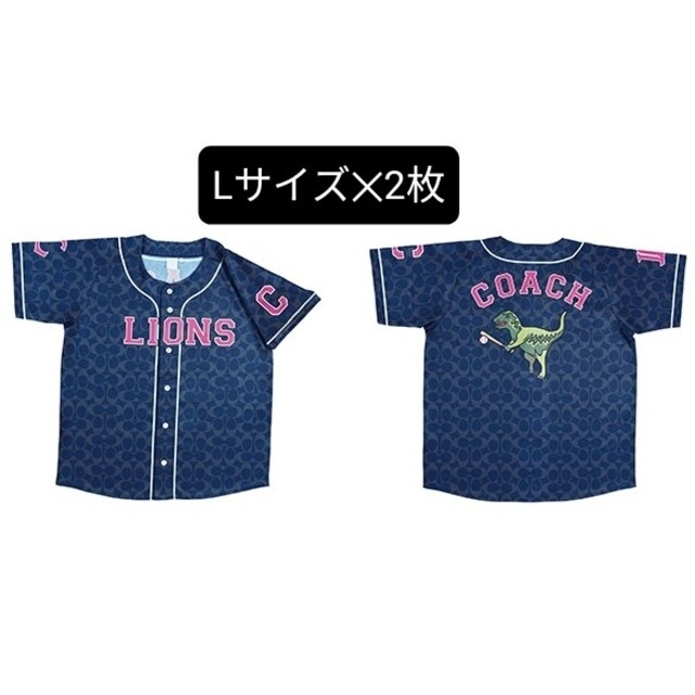 COACH(コーチ)の西武ライオンズ　COACH×LIONS獅子女ユニフォーム スポーツ/アウトドアの野球(記念品/関連グッズ)の商品写真