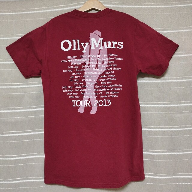MUSIC TEE(ミュージックティー)のOllyMurs オリーマーズ バンドTシャツ tシャツ バンt ツアー限定 M メンズのトップス(Tシャツ/カットソー(半袖/袖なし))の商品写真