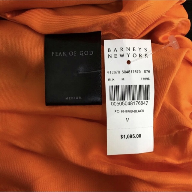 FEAR OF GOD - FEAR OF GOD ボンバージャケット M フィアオブゴッドの