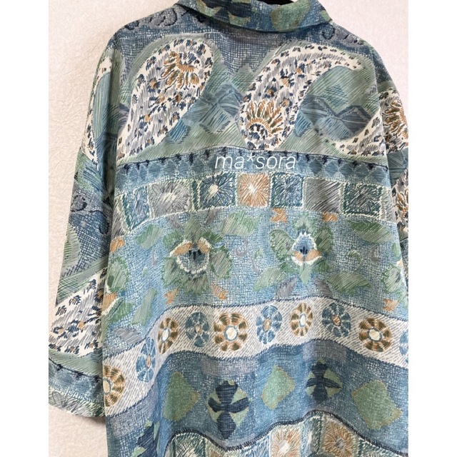 Lochie - vintage ペイズリー × フラワー 総柄 シャツ itimi hookedの