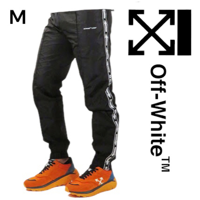 【極美品】OFF WHITE LIGHT NYLON JOGGING  19ss