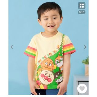 アンパンマン(アンパンマン)のアンパンマンキッズコレクション Tシャツ ジッパー柄Tシャツ110(Tシャツ/カットソー)