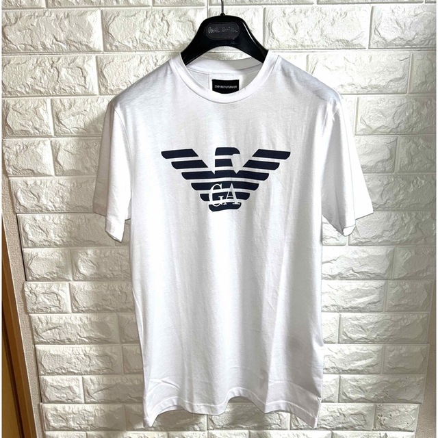 Emporio Armani(エンポリオアルマーニ)の【新品】EMPORIO ARMANI アルマーニ／イーグルロゴ Tシャツ S メンズのトップス(Tシャツ/カットソー(半袖/袖なし))の商品写真