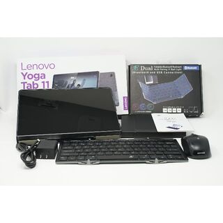 レノボ(Lenovo)の美品 Lenovo Yoga Tab 11 8GB/256GB  ストームグレー(タブレット)