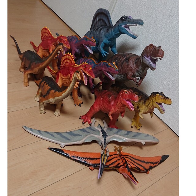 恐竜 フェバリット ソフビ フィギュア 12体セット